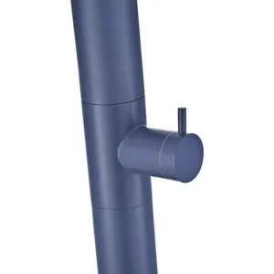 DUCHA EXTERIOR PISCINA UTAH INOX AZUL OCEANO - Imagen 5
