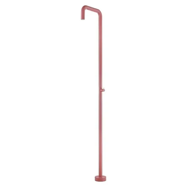DUCHA EXTERIOR PISCINA UTAH INOX ROSA CORAL