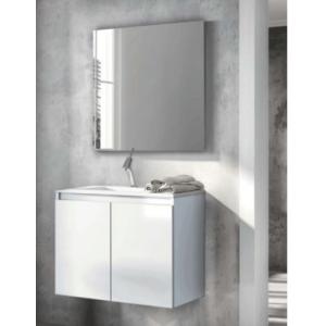 MUEBLE BOX 2 PUERTAS SUSPENDIDO + LAVABO