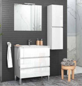 MUEBLE KLOE 3 CAJONES CON PATAS 72 H