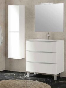 MUEBLE TAUVER 3 CAJ C/PATAS + LAVABO