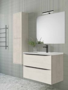 MUEBLE TAUVER 2 CAJ SUSPENDIDO + LAVABO
