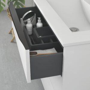 MUEBLE TAUVER 2 CAJ SUSPENDIDO + LAVABO