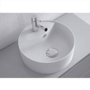 MUEBLE TAUVER 2 CAJ SUSPENDIDO + ENCIMERA PLANA + LAVABO