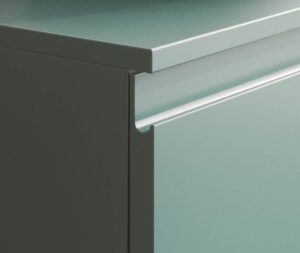 MUEBLE CRETA 2 CAJ SUSPENDIDO + LAVABO