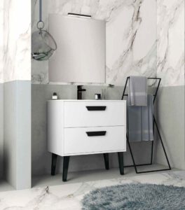 MUEBLE SAKAI 2 CAJ C/PATAS + LAVABO