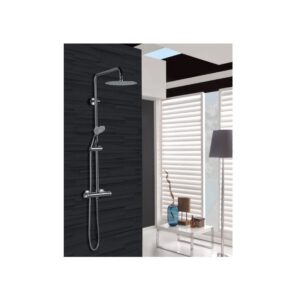 CONJUNTO DUCHA TERMOSTÁTICA AMSTERDAM CROMO