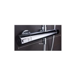 CONJUNTO DUCHA TERMOSTÁTICA AMSTERDAM CROMO