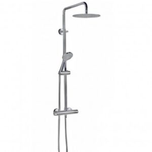CONJUNTO DUCHA TERMOSTÁTICA BLED CROMO