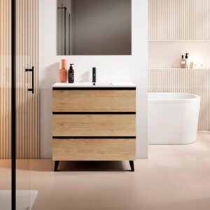 MUEBLE GRANADA 3 CAJONES C/PATAS + LAVABO