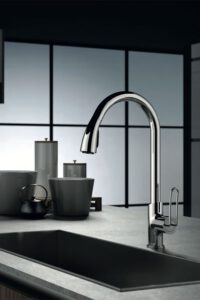 MONOMANDO COCINA BELICE CURVED CROMO