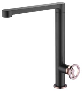 MONOMANDO COCINA OLIMPO NEGRO ORO ROSA
