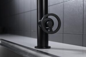 MONOMANDO COCINA OLIMPO NEGRO MATE