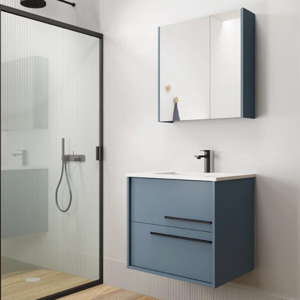 MUEBLE AQUA 2 CAJ SUSPENDIDO + LAVABO