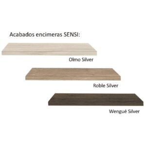 MUEBLE SENSI 1 CAJ SUSPENDIDO + ENCIMERA + LAVABO
