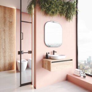 MUEBLE SENSI-NILO 1 CAJ SUSPENDIDO CON TAPA + LAVABO