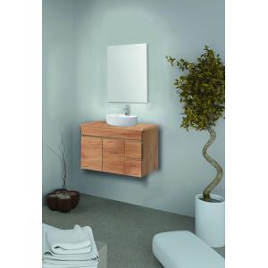 MUEBLE RIO 2 CAJ +2 PTAS SUSPENDIDO CON TAPA + LAVABO + ESPEJO SIDNEY