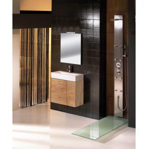 MUEBLE RIO 2 CAJ +2 PTAS SUSPENDIDO + LAVABO + ESPEJO SIDNEY