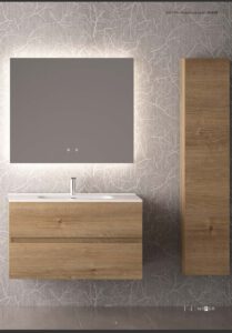 MUEBLE ANCONA 2 CAJ SUSPENDIDO + LAVABO