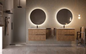 MUEBLE REEL 2 CAJ SUSPENDIDO + LAVABO