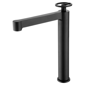 MONOMANDO LAVABO ALTO OLIMPO NEGRO MATE - Imagen 5