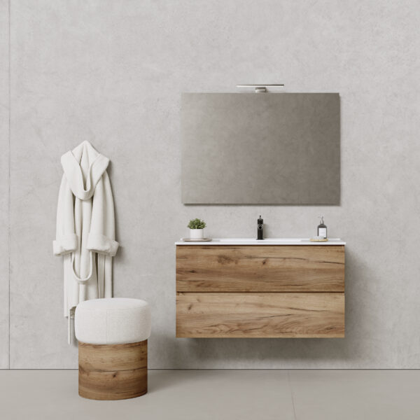MUEBLE CAIRO 2 CAJ SUSPENDIDO + LAVABO