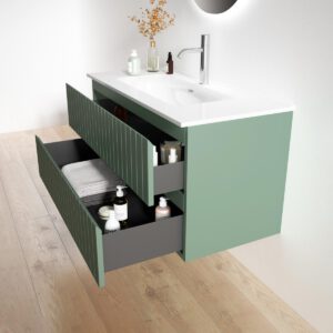 MUEBLE GLOW 2 CAJ SUSPENDIDO+ LAVABO - Imagen 2