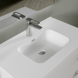 MUEBLE FUSE 2 CAJ SUSPENDIDO + LAVABO MARTE - Imagen 7