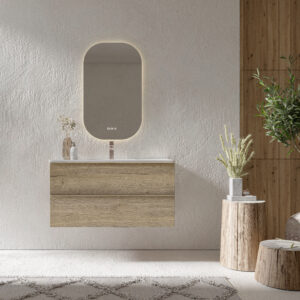 MUEBLE FUSE 2 CAJ SUSPENDIDO + LAVABO MARTE - Imagen 3