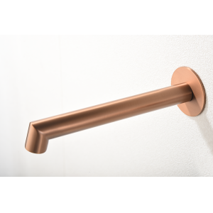 MONOMANDO LAVABO EMPOTRADO LINE ORO ROSA CEPILLADO - Imagen 3