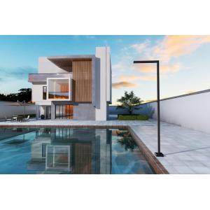 DUCHA EXTERIOR PISCINA ALABAMA INOX NEGRO MATE - Imagen 3