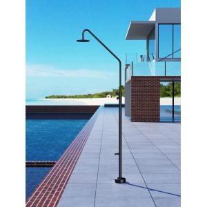 DUCHA EXTERIOR PISCINA DAKOTA INOX NEGRO MATE - Imagen 2