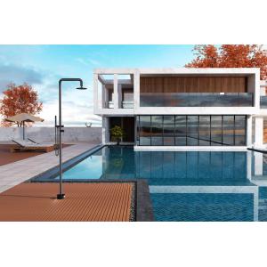 DUCHA EXTERIOR PISCINA FLORIDA INOX NEGRO MATE - Imagen 3