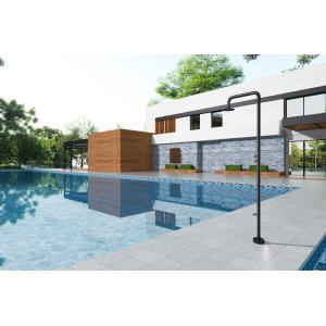 DUCHA EXTERIOR PISCINA MICHIGAN INOX NEGRO MATE - Imagen 3