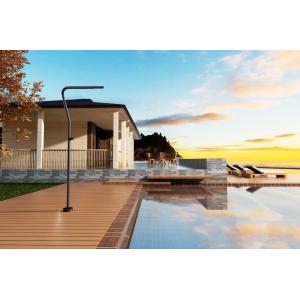 DUCHA EXTERIOR PISCINA NEVADA INOX NEGRO MATE - Imagen 2