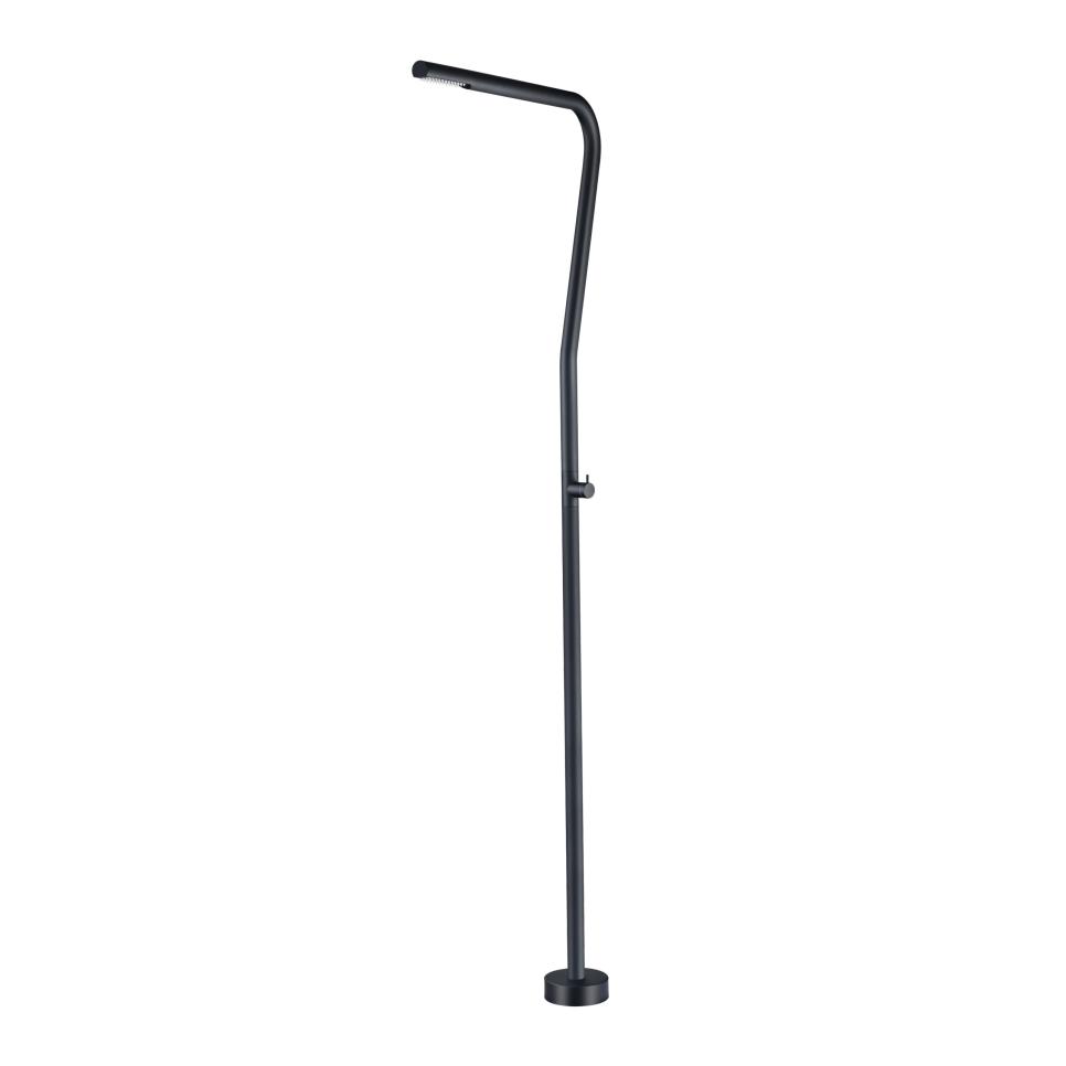 DUCHA EXTERIOR PISCINA NEVADA INOX NEGRO MATE