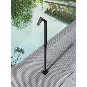 DUCHA EXTERIOR PISCINA NIAGARA INOX NEGRO MATE - Imagen 3