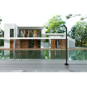 DUCHA EXTERIOR PISCINA NIAGARA INOX NEGRO MATE - Imagen 2