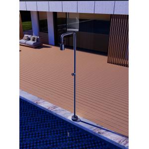 DUCHA EXTERIOR PISCINA POOL INOX AZUL OCEANO - Imagen 2
