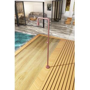 DUCHA EXTERIOR PISCINA POOL INOX ROSA CORAL - Imagen 2