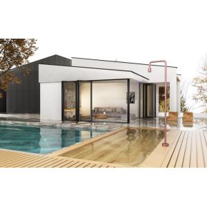 DUCHA EXTERIOR PISCINA POOL INOX ROSA CORAL - Imagen 3