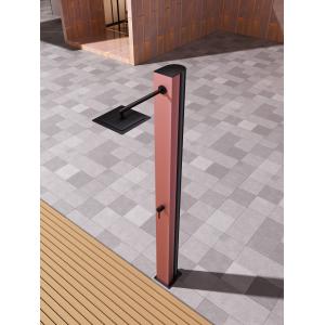 DUCHA EXTERIOR PISCINA PHOENIX INOX ROSA CORAL - Imagen 2