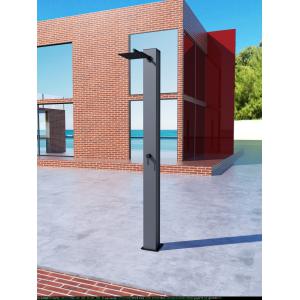 DUCHA EXTERIOR PISCINA PHOENIX INOX GRIS COBALTO - Imagen 2