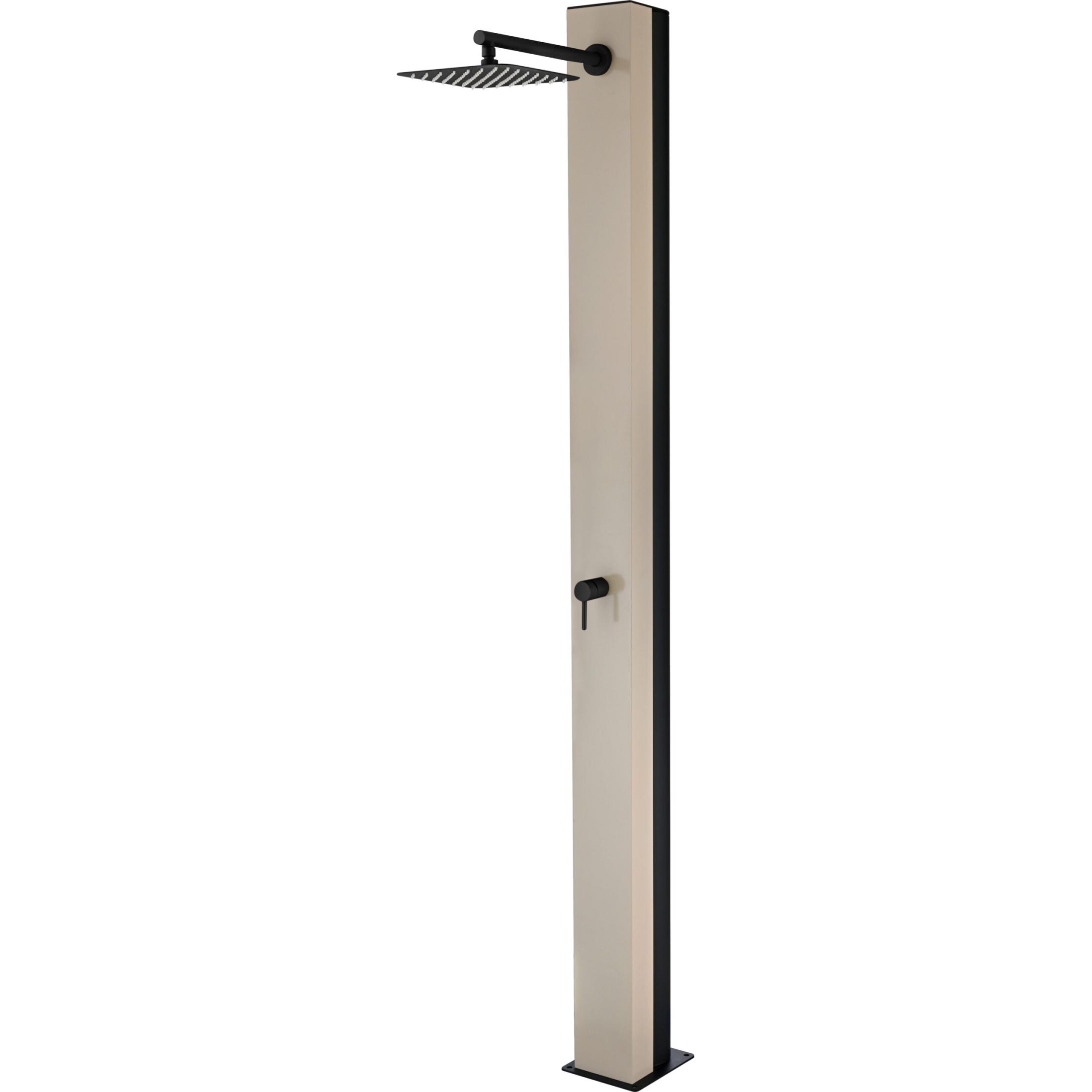 DUCHA EXTERIOR PISCINA PHOENIX INOX MOKA