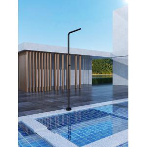 DUCHA EXTERIOR PISCINA TEXAS INOX NEGRO MATE - Imagen 2