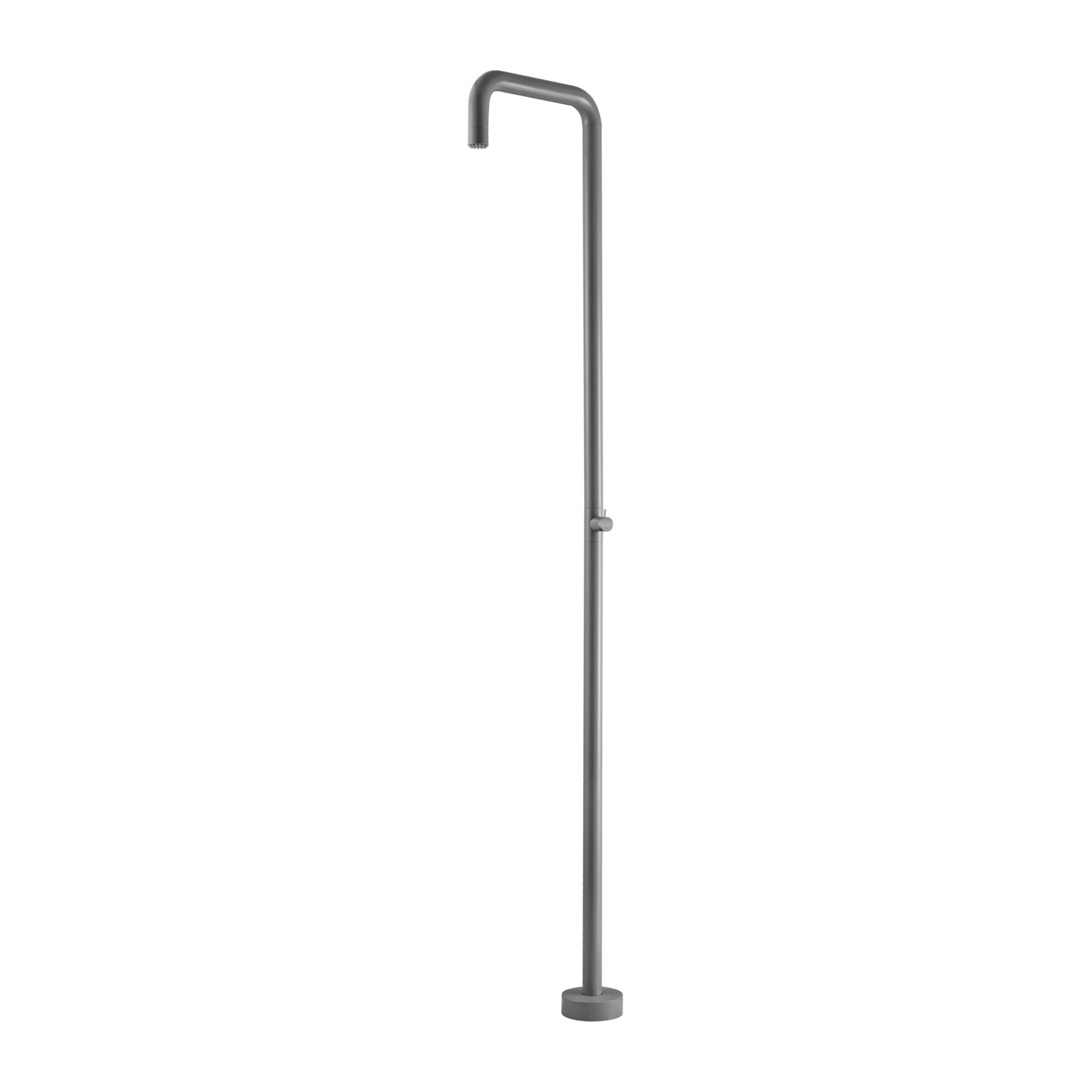DUCHA EXTERIOR PISCINA UTAH INOX GRIS COBALTO