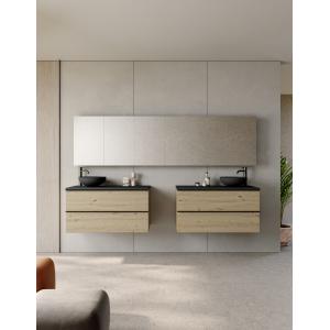 MUEBLE JUNE 2 CAJ SUSPENDIDO + TAPA LAMINADA - Imagen 8