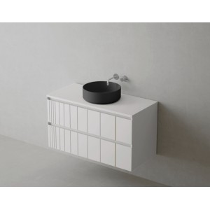 MUEBLE POLE 2 CAJ SUSPENDIDO CON TAPA+ LAVABO SOBRE ENCIMERA - Imagen 5