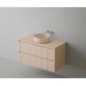 MUEBLE POLE 2 CAJ SUSPENDIDO CON TAPA+ LAVABO SOBRE ENCIMERA - Imagen 13