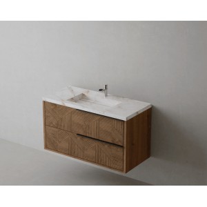 MUEBLE REEL 2 CAJ SUSPENDIDO + LAVABO - Imagen 4
